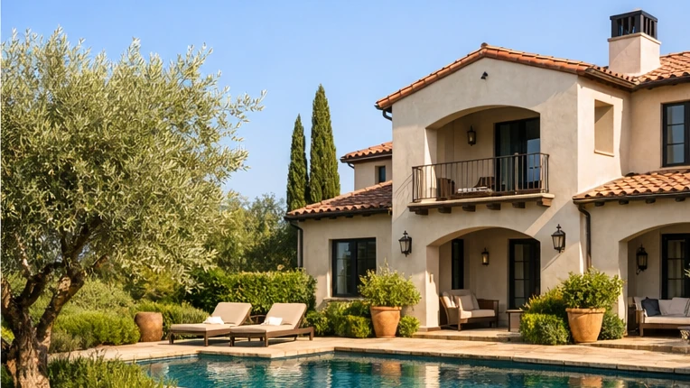 Sunny listing exterior after weather optimization